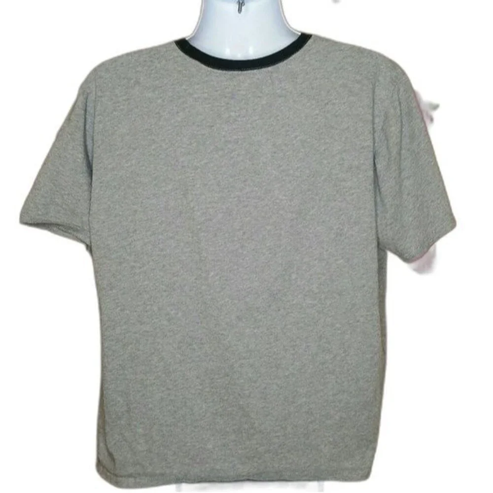 NIKE TEE Gray Black and Red Short Sleeve T Shirt Mens Size XXL - Picture 2 of 7